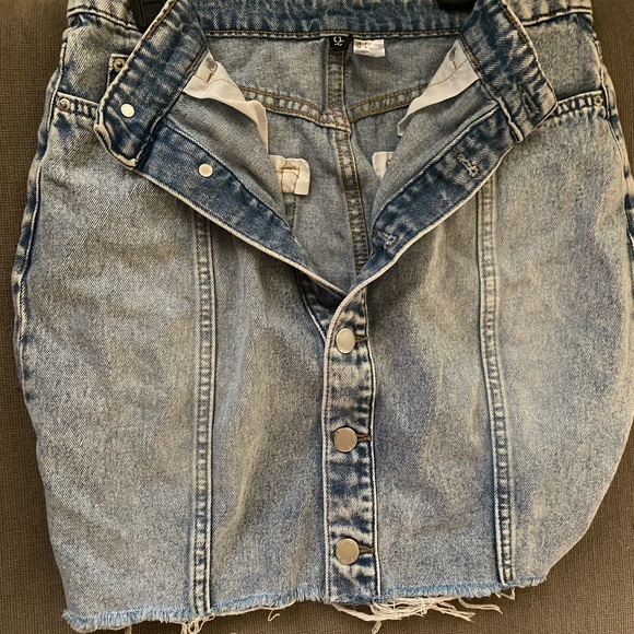 jean skirt size us 6 - Picture 3 of 3